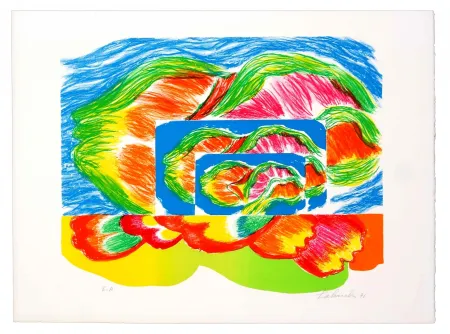 Lithografie Tabuchi - Paysage II