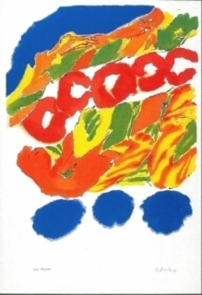 Lithografie Tabuchi - Sans titre