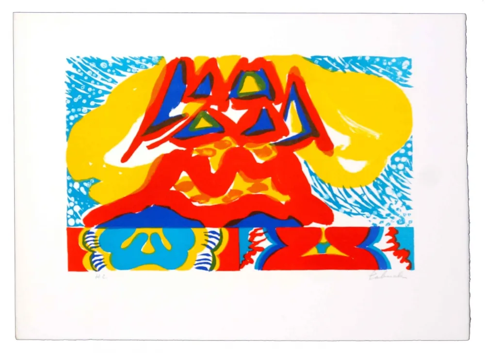 Lithografie Tabuchi - Sans titre