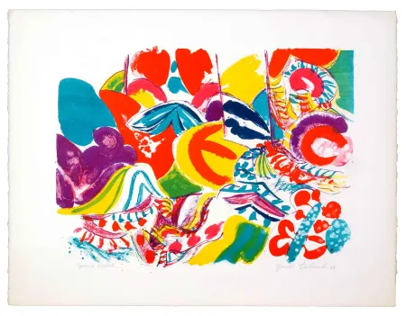 Lithografie Tabuchi - Sans titre