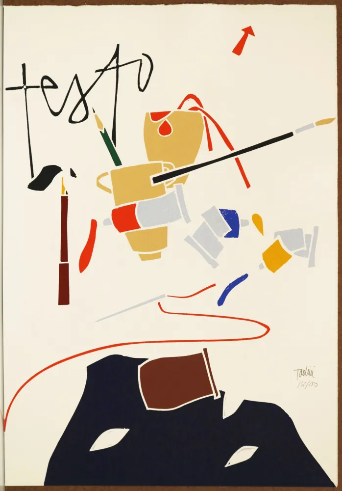 Zeefdruk Tadini - Testo