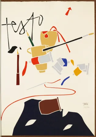 Zeefdruk Tadini - Testo