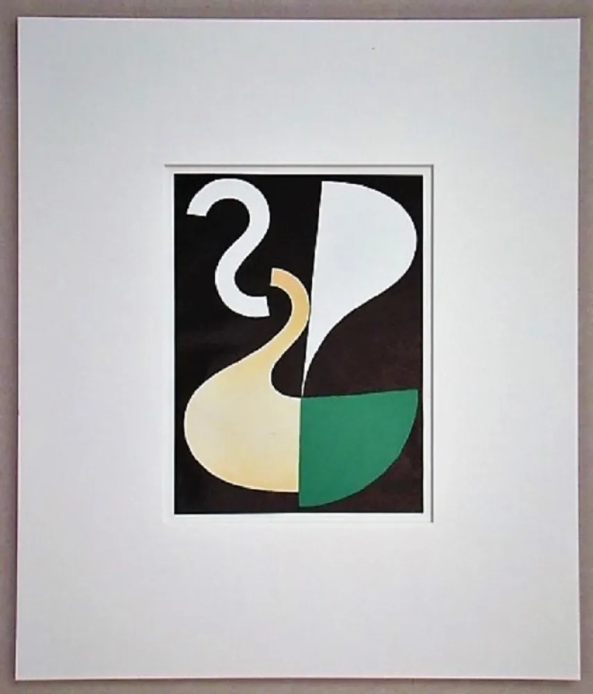 Lithografie Taeuber-Arp - Composition