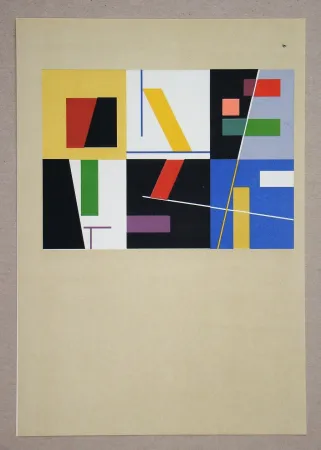 Lithografie Taeuber-Arp - Six espaces distincts, 1939
