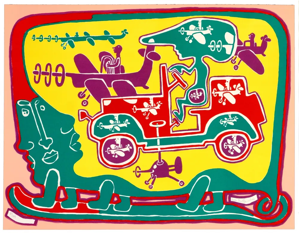 Lithografie Taillandier - Sans tire