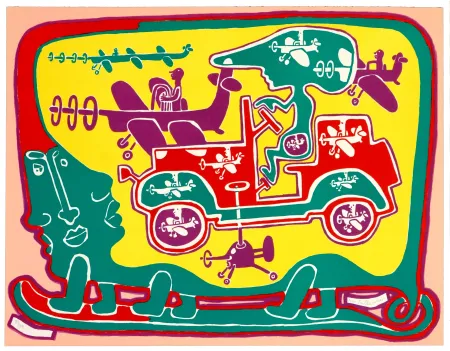 Lithografie Taillandier - Sans tire