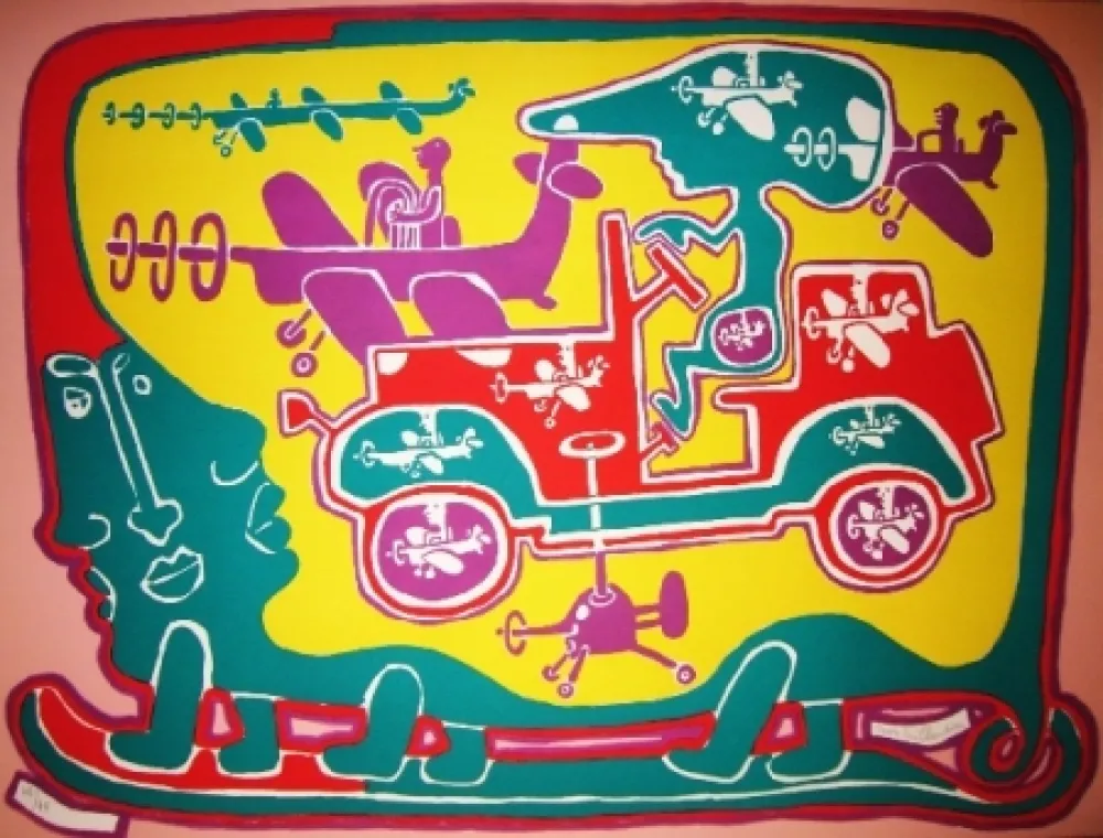 Lithografie Taillandier - Taillandier land