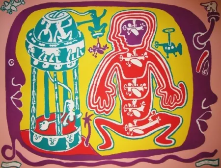 Lithografie Taillandier - Taillandier land 