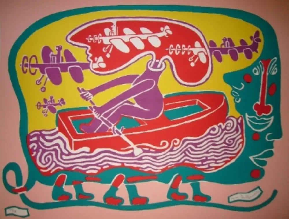 Lithografie Taillandier - Taillandier land