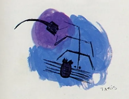 Lithografie Takis - Insectes