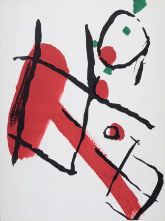 Lithografie Tal Coat - Composition, 1966