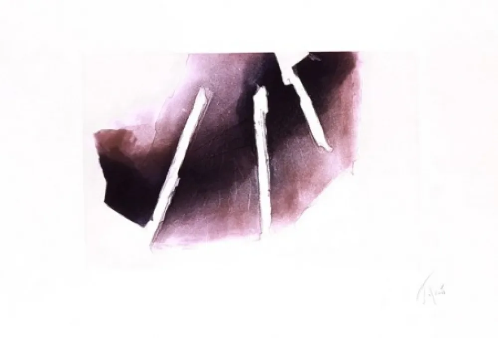 Aquatint Tal Coat - Et la nuit vient