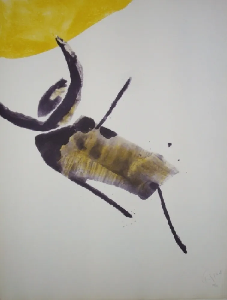 Lithografie Tal Coat - Insecte