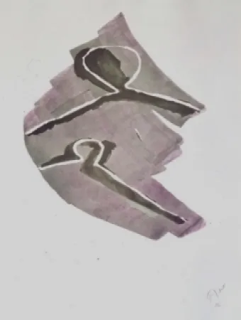 Lithografie Tal Coat - LEVE