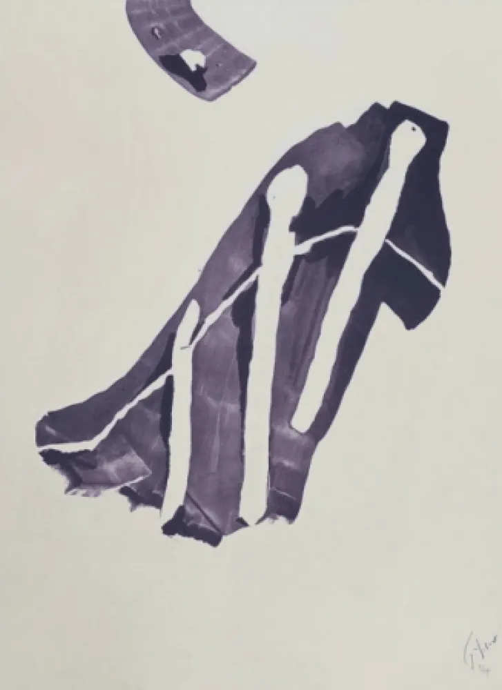 Lithografie Tal Coat - PENCHE