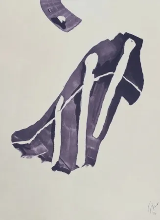 Lithografie Tal Coat - PENCHE