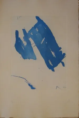 Ets En Aquatint Tal Coat - Planche de l'almanach