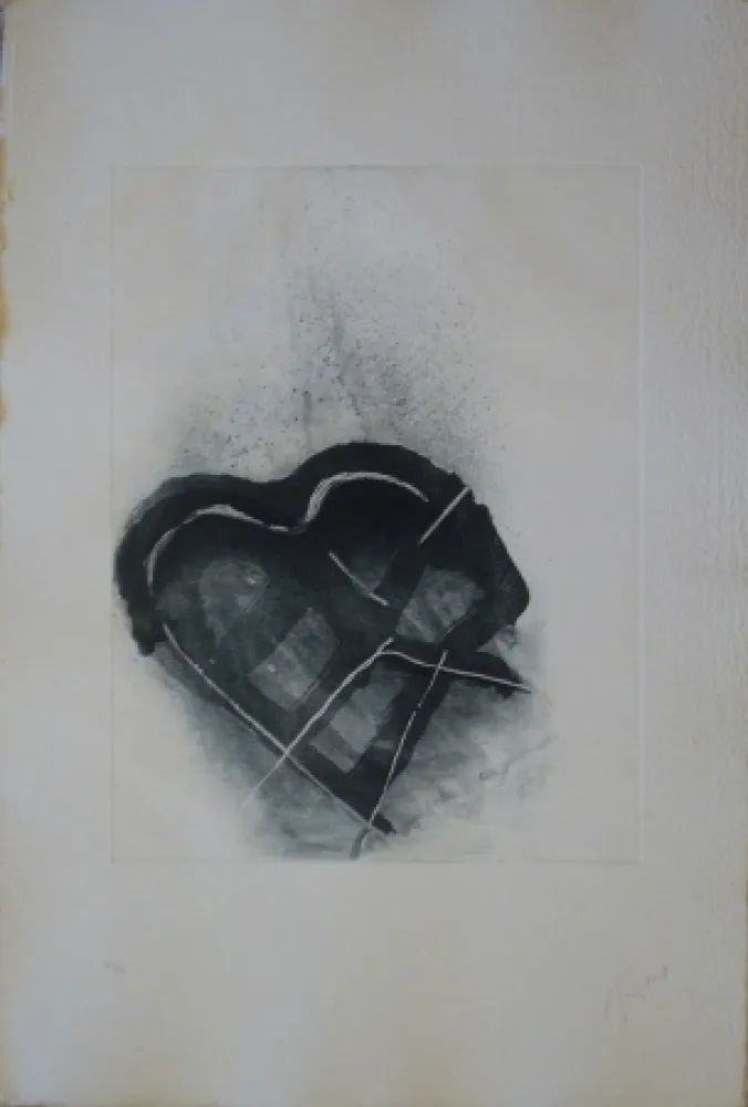 Ets En Aquatint Tal Coat - Planche de l'almanach