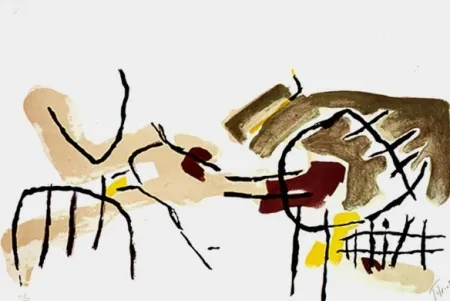 Lithografie Tal Coat - ROCHERS