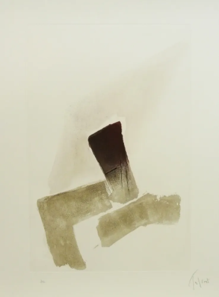 Ets En Aquatint Tal Coat - Telle la hache