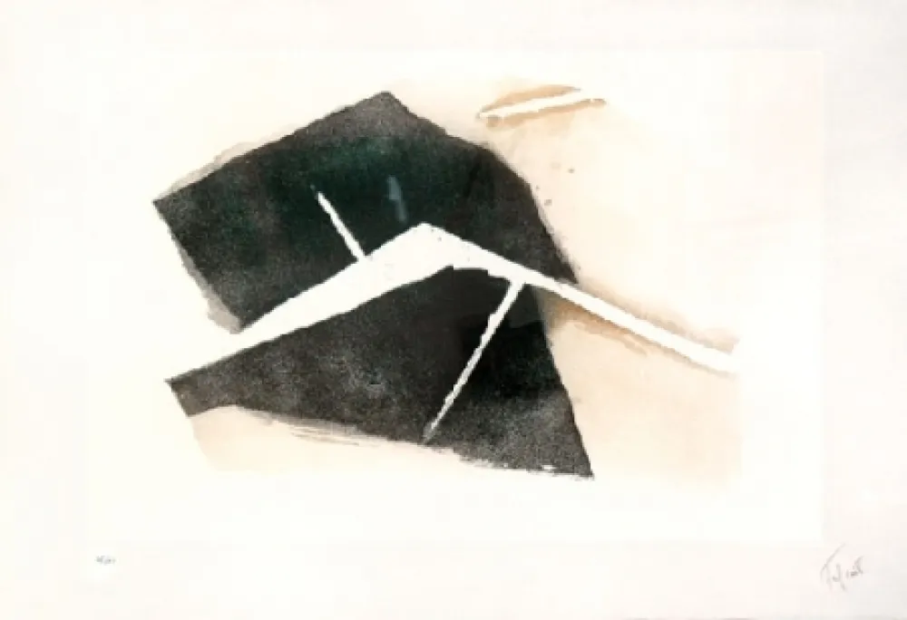 Ets En Aquatint Tal Coat - Terres abreuvées