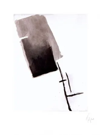 Ets En Aquatint Tal Coat - Tranchant