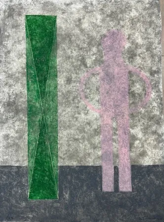 Ets Tamayo - Hombre en rosa