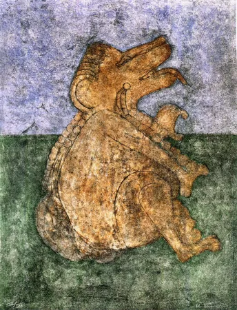Lithografie Tamayo - Perro prehistórico 