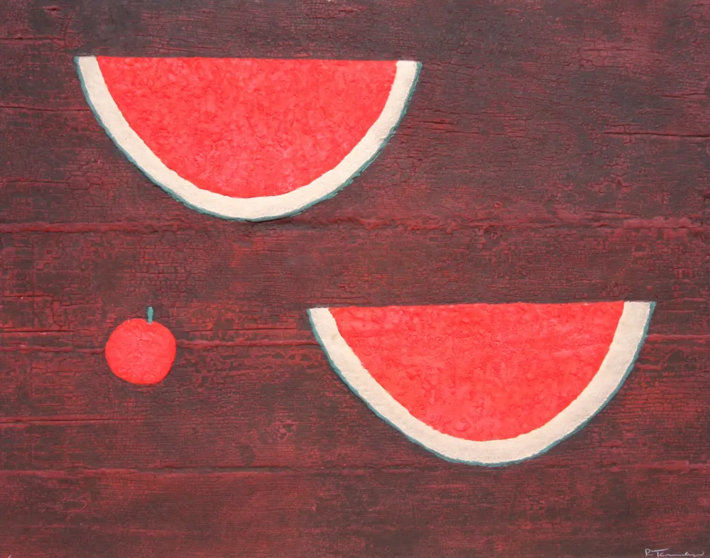 Reliëf Tamayo - Sandias con Manzana (Watermelons with Apple)