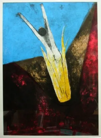 Lithografie Tamayo - SENZA TITOLO