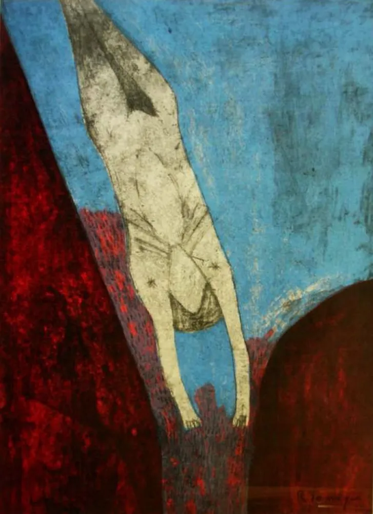 Lithografie Tamayo - UNTITLED (FROM LOS SIGNOS EXISTEN)