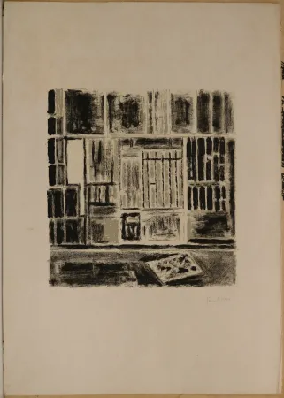 Lithografie Tamburi - Senza titolo