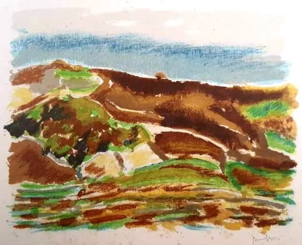 Lithografie Tamburi - UNTITLED