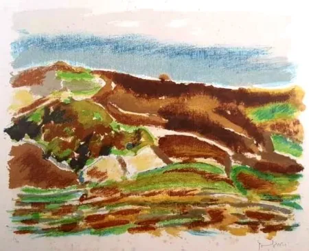 Lithografie Tamburi - UNTITLED