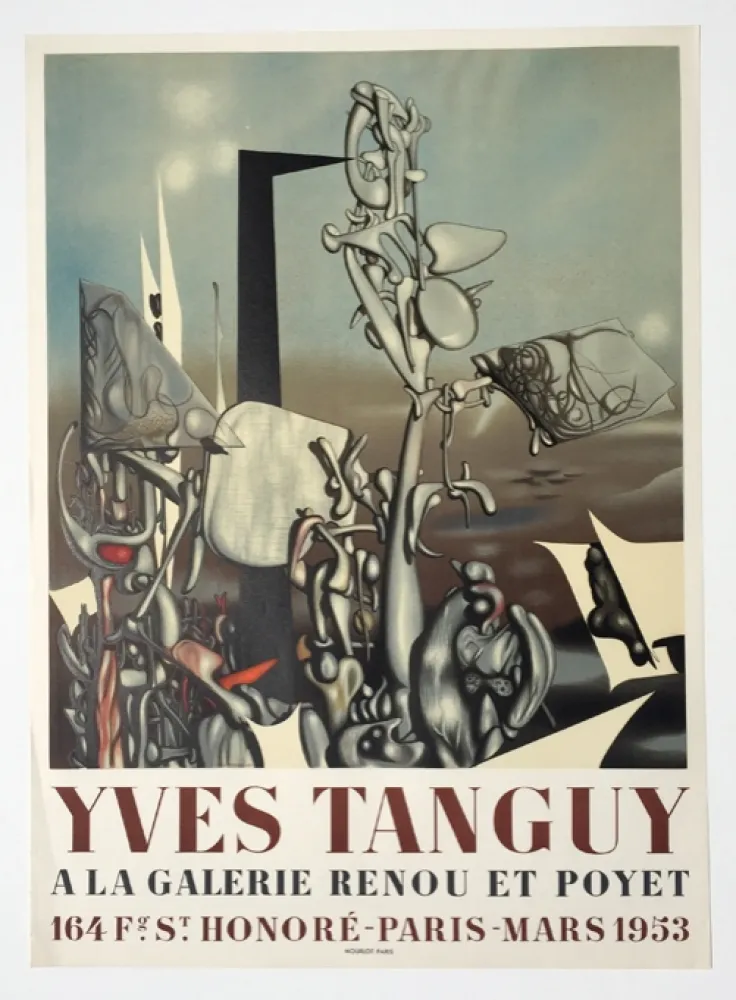 Lithografie Tanguy - Galerie Renou et Poyet