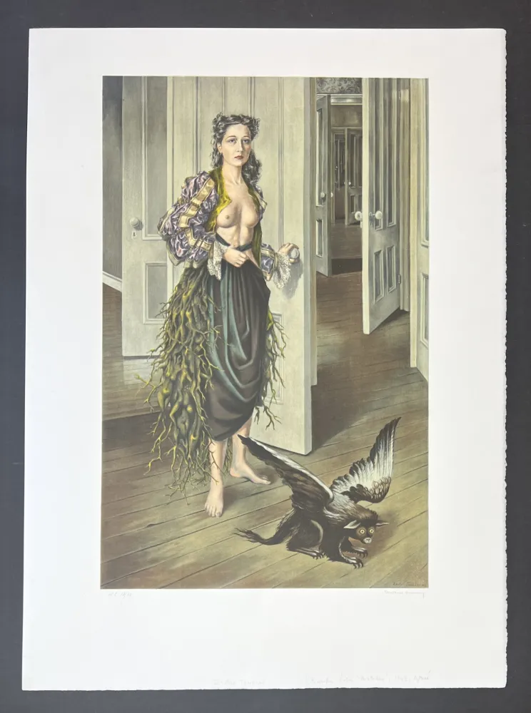 Lithografie Tanning - Birthday (Self portrait at age 30)