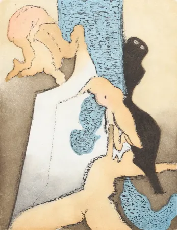 Ets En Aquatint Tanning - En Chair et En Or