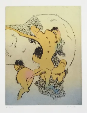 Lithografie Tanning - En chair et en os