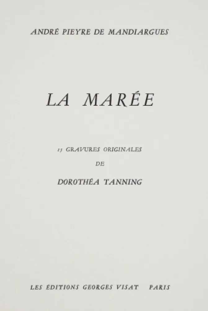 Geïllustreerd Boek Tanning - La Marée