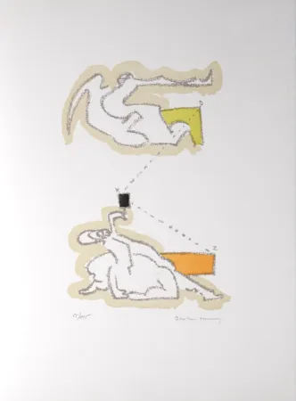 Lithografie Tanning - Le geste, 1978 - Hand-signed