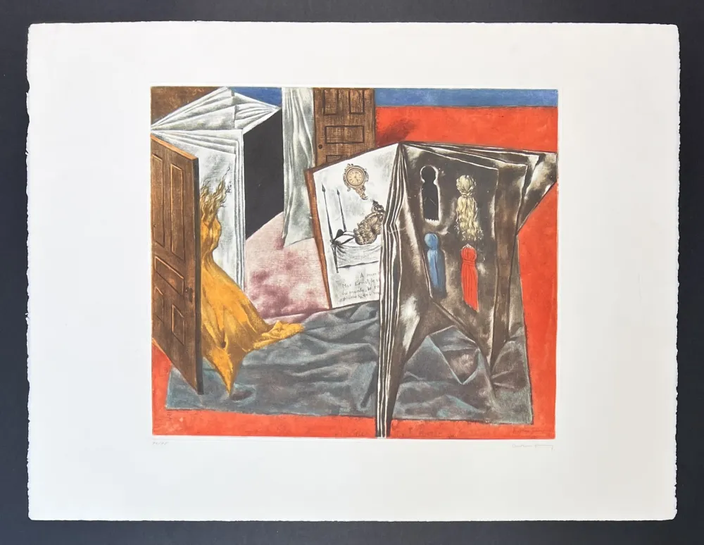 Ets En Aquatint Tanning - Lettre d'Amour