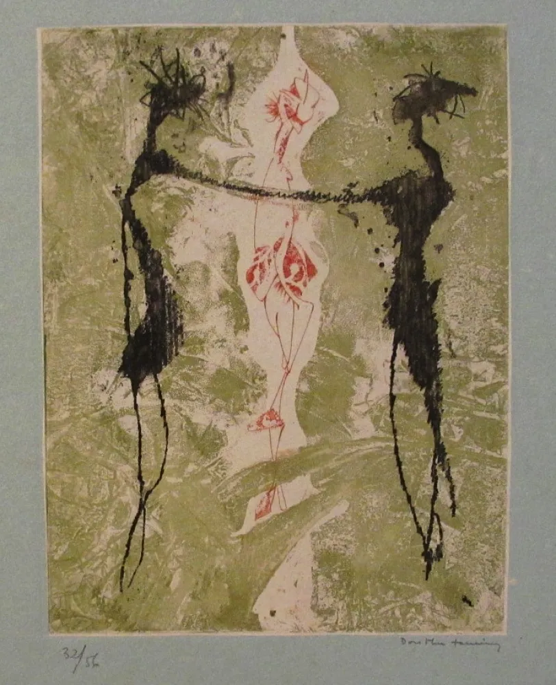 Ets En Aquatint Tanning - Nuage