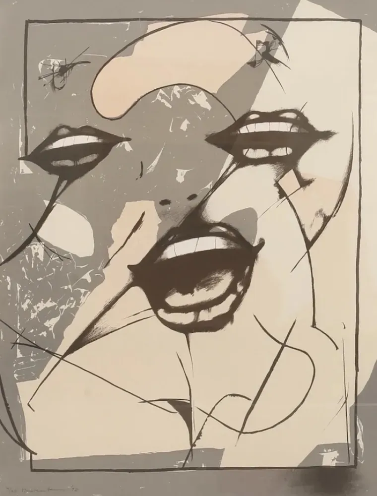 Lithografie Tanning - Sin titulo