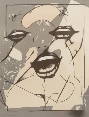 Lithografie Tanning - Sin titulo