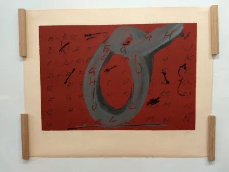 Lithografie Tàpies - 1972