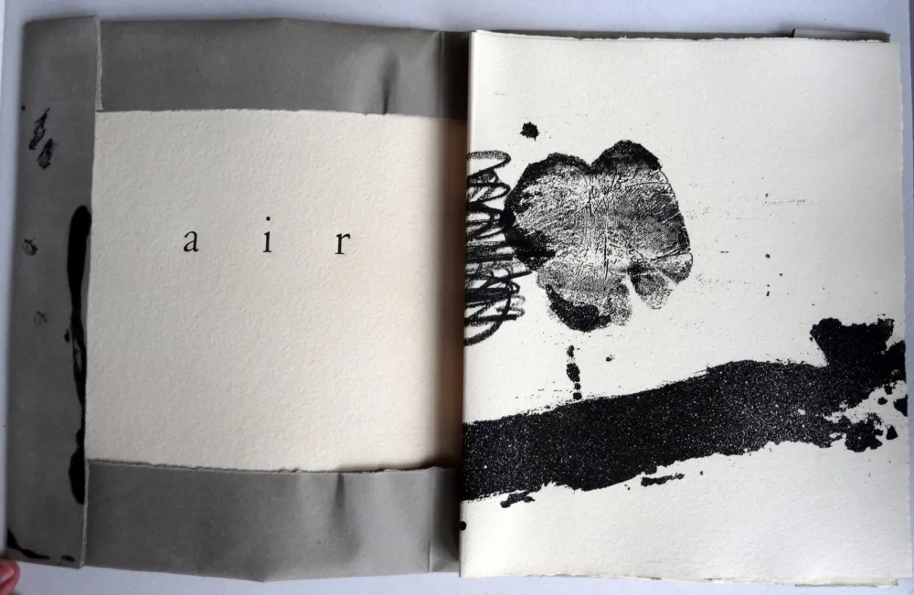 Geïllustreerd Boek Tàpies - Air - Tàpies André du Bouchet - Maeght