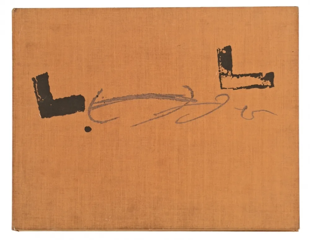 Geïllustreerd Boek Tàpies - Antoni Tàpies y Jorge Guillén Repertorio de junio