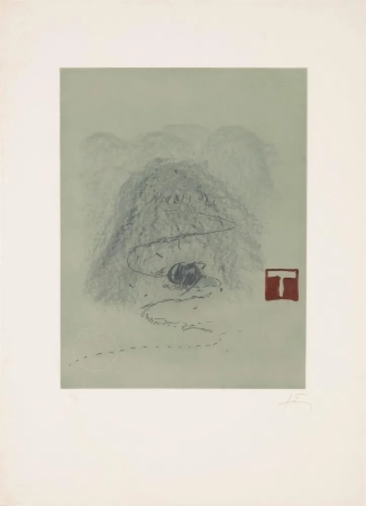 Gravure Tàpies - Aparicions-3