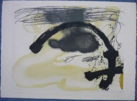 Ets En Aquatint Tàpies - Arc i Creu