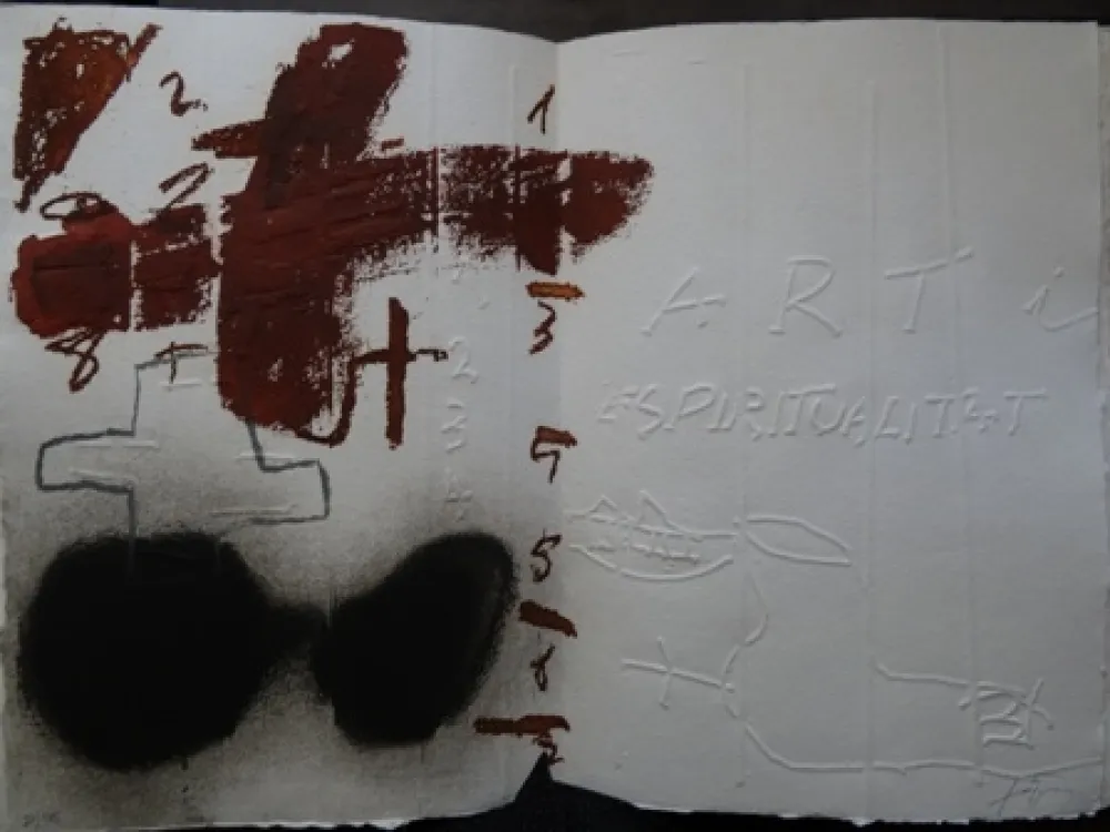 Geïllustreerd Boek Tàpies - Art i espiritualitat